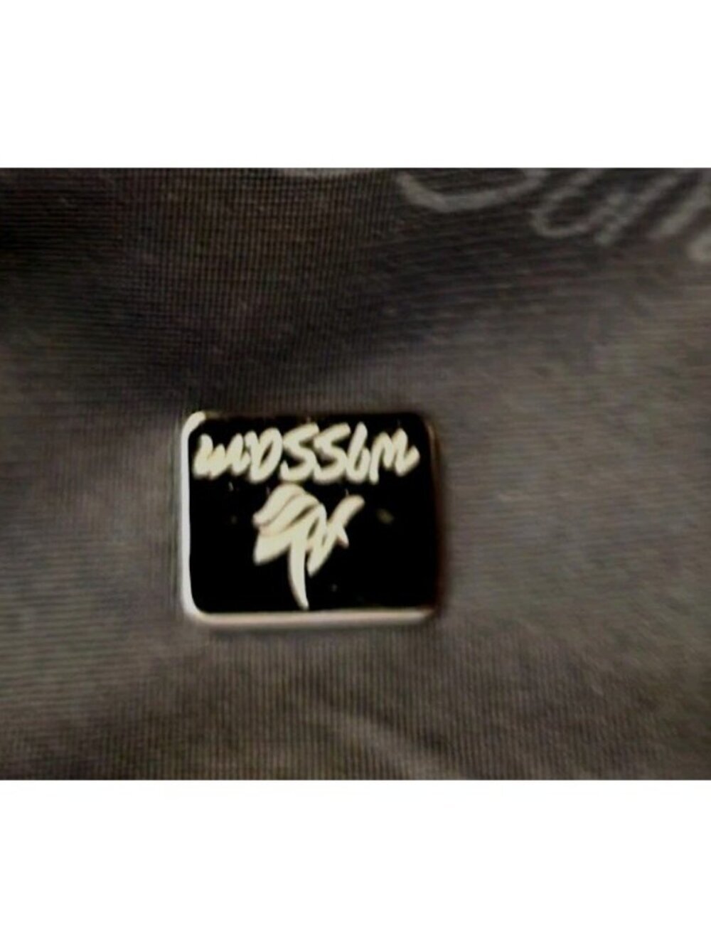 AL Wissam Jacket Heavy Y2K Black Track 5XL Full Zip Bomber Fleece Lined Hip Hop - Picture 11 of 11